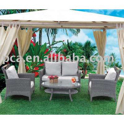 Hotselling Modern Wicker Outdoor Patio Rattan Garden Furniture Hotel Rattan PCA279SET