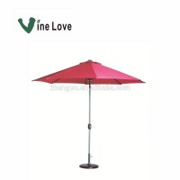 Cheap outdoor sun umbrella for garden tables leisure beach umbrella